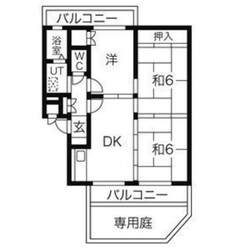 甚目寺駅 徒歩8分 1階の物件間取画像